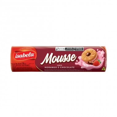 BISCOITO ISABELA MOUSSE MORCHOC 130GR