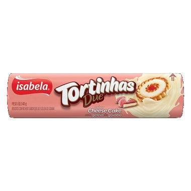 BISCOITO ISABELA TORTINHAS DUE GOIA 140G