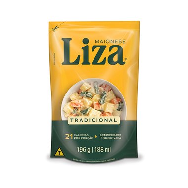 MAIONESE LIZA TRAD SHT 196GR