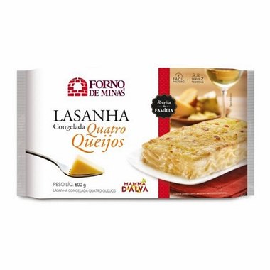 LASANHA MAMMA DALVA QUATRO QJO 600GR
