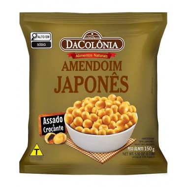 AMENDOIM DACOLONIA JAPONES 150GR