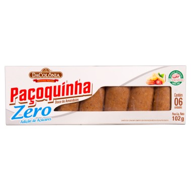 RAPADURA DACOLONIA PACOCA INT ZERO 102G