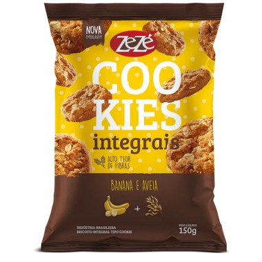 BISCOITO ZEZE COOKIES BAN/AVEIA 150GR