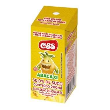 SUCO CBS ABACAXI 200ML