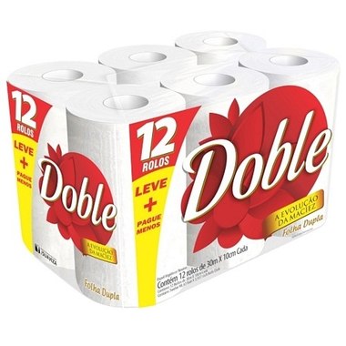 PAPEL HIG DOBLE FD 30MT 12U