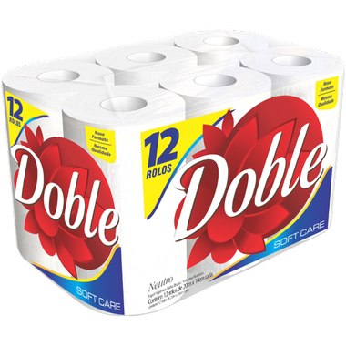 PAPEL HIG DOBLE SOFT CARE FD 20MT 12UN