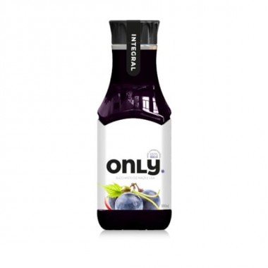 SUCO INTEGRAL ONLY UVA TINTO MACA 900ML