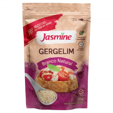 GERGELIM JASMINE BRANCO NATURAL 150GR