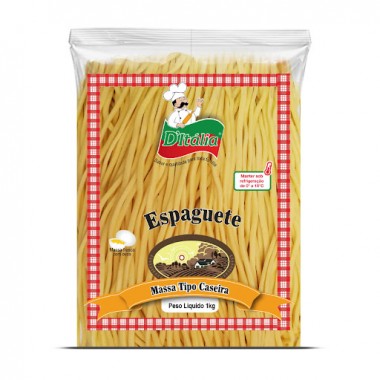 MASSA CASEIRA D ITALIA ESPAGUETE 1KG