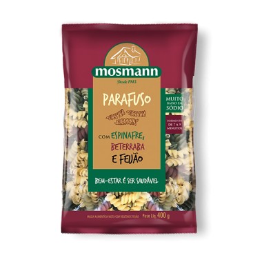 MASSA MOSMANN PARAFUSO CVEGETAIS 400GR
