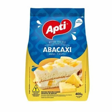 MISTURA BOLO APTI ABACAXI 400GR