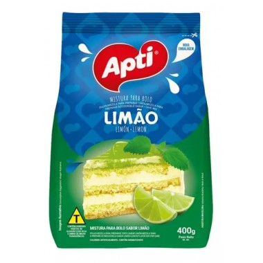 MISTURA BOLO APTI LIMAO PCT 400GR