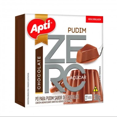 PUDIM APTI ZERO CHOCOLATE 30GR
