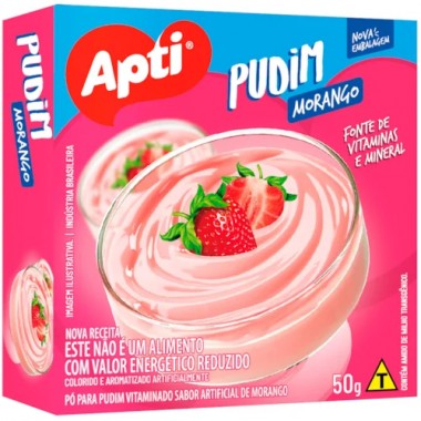PUDIM APTI MORANGO 50GR
