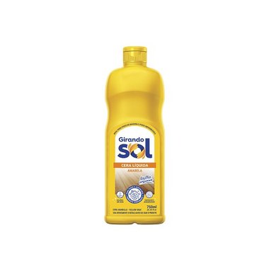 CERA LIQ GIRANDO SOL AMARELA 750ML