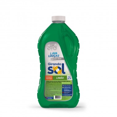 DETERGENTE LIQ GIRANDO SOL LIMAO 2LT