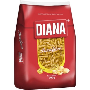 MASSA DIANA C/OVOS PARAFUSO 500GR
