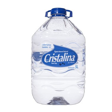 AGUA MINERAL CRISTALINA S GAS 5LT