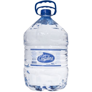 AGUA MINERAL CRISTALINA S GAS 10L