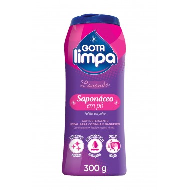 SAPONACEO GOTA LIMPA LAVANDA PO 300GR