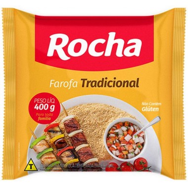 FAROFA PRONTA ROCHA TRAD 400GR