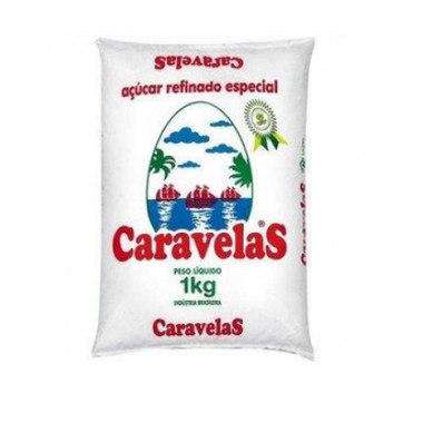 ACUCAR REF CARAVELAS 1KG