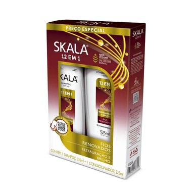 CONJ SKALA SH COND 12 EM 1 325ML