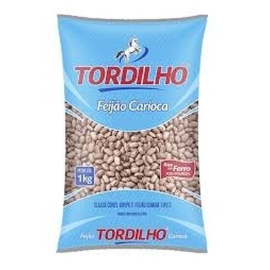 FEIJAO CARIOCA TORDILHO 1KG