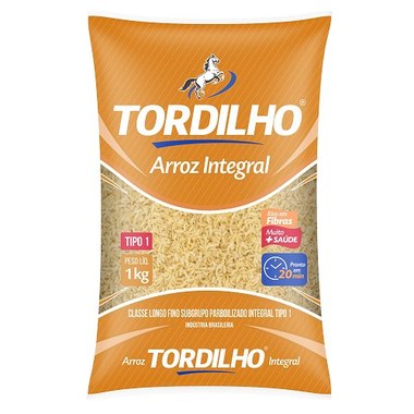 ARROZ TORDILHO INTEGRAL TIPO1 1KG