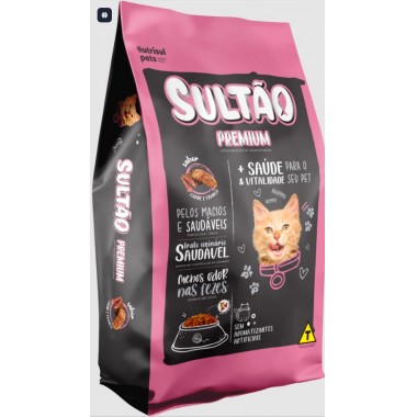 RACAO SULTAO PREMIUM GATOS 500G