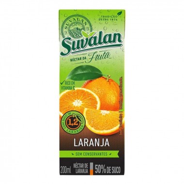 SUCO SUVALAN NECTAR LARANJA 200ML