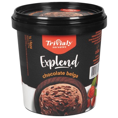 SORVETE TRIVIALY PREMIUM CHOC BEL C/A 1L