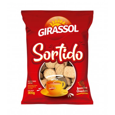 BISCOITO GIRASSOL DOCE SORTIDOS 300GR