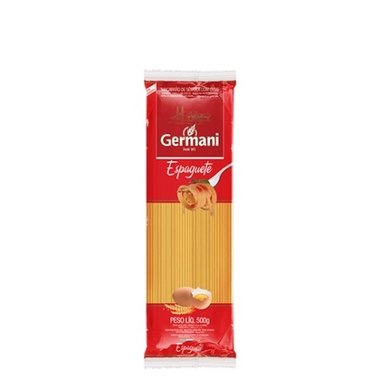 MASSA GERMANI C/OVOS ESPAG MEDIO 500GR