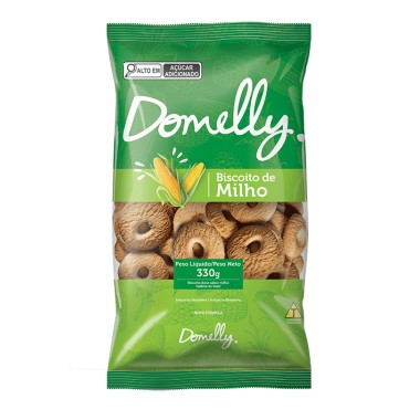 BISCOITO DOMELLY ROSQUINHA MILHO 330GR
