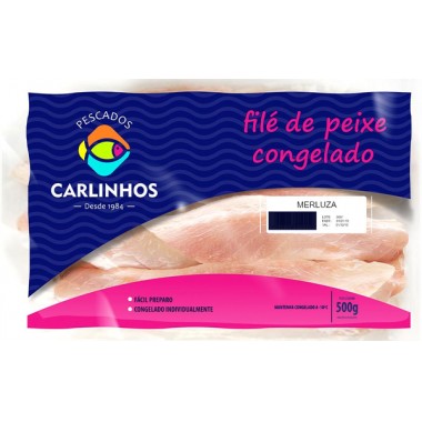 PXE CARLINHOS FILE MERLUZA 500G