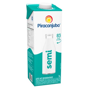 LEITE LV PIRACANJUBA SEMI DESNATADO 1L