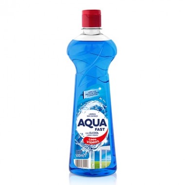 LIMPA VIDRO AQUAFAST SQUEEZE 500ML