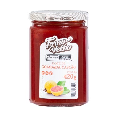 GELEIA FORNO VELHO GOIABADA CASCAO 420GR