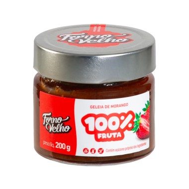 GELEIA FORNO VELHO 100PC FRUTA MORA 200G