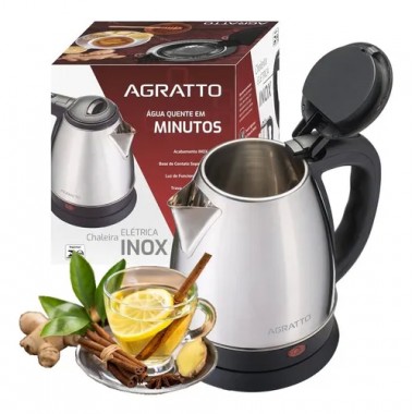 JARRA ELETRICA INOX AGRATTO UN