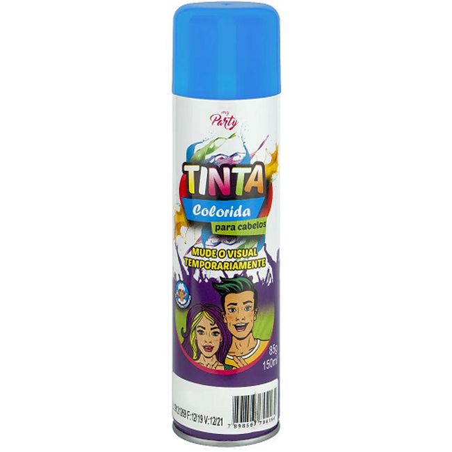 TINTA COLORIDA PCABELO AZUL 150ML