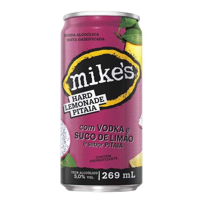 BEBIDA MIST MIKES HARD LEMO PIT LT 269ML
