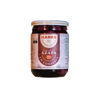 AZEITONA HANKS AZAPA PRETA 300G