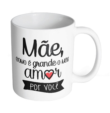 CANECA MAE PALAVRAS UN