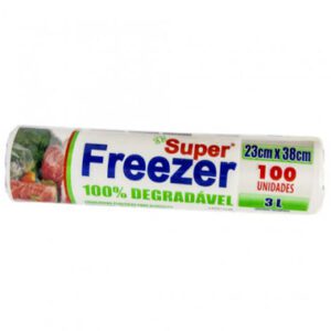 SACO PLAST SUPER FREEZ P/FREEZ 3L 100UN