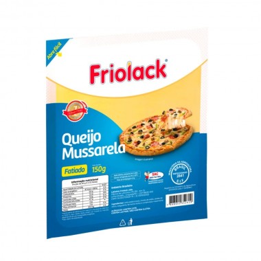 QUEIJO MUSSARELA FRIOLACK FAT 150GR