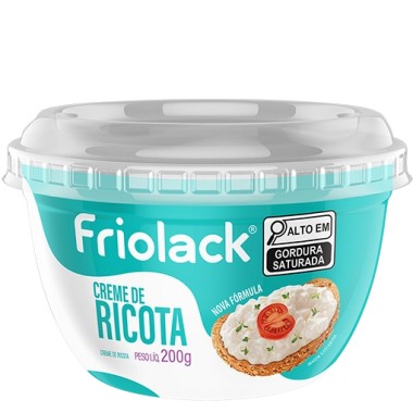 CREME DE RICOTA FRIOLACK 200GR