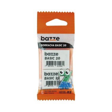 BORRACHA DE APAGAR BAZZE 2UN